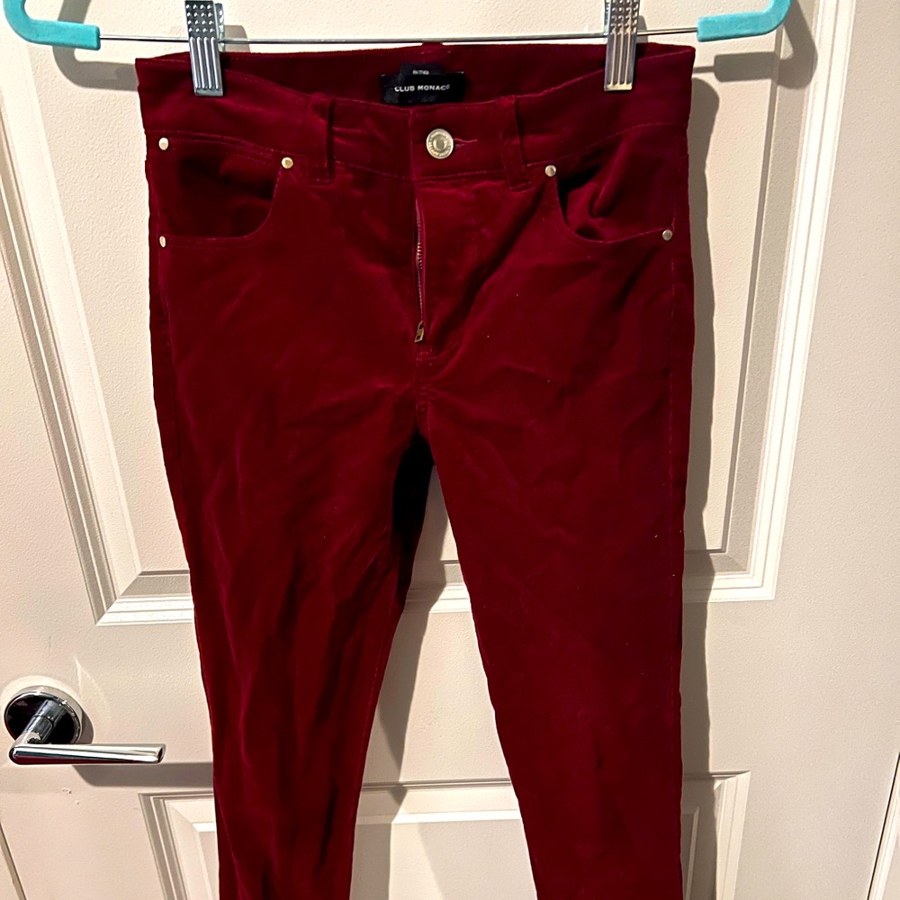 Red Velvet Corduroy
